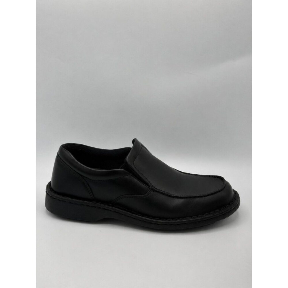 SAFETRAX Men’s Black Leather Work Loafers Size 7.5 EUC